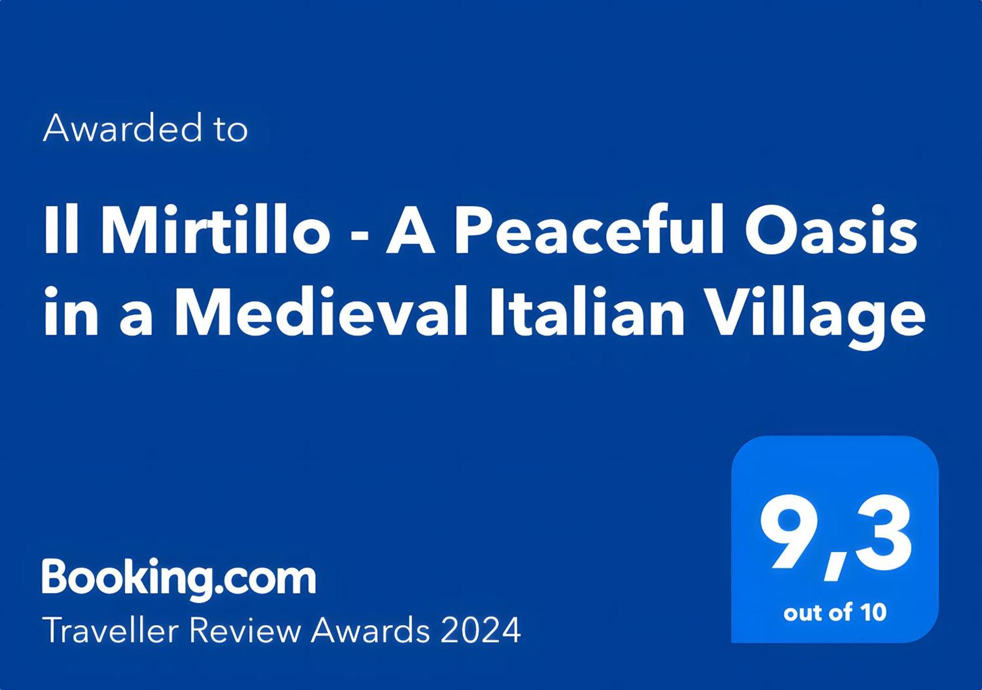 Il Mirtillo - A Truly Magical Place In The Heart Of Tuscany, Nestled In A Medieval Village Chianni Eksteriør billede